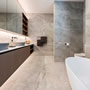 Bathoom - vanity & bath Penny Homes Showhome - Kokomea Park, Taupo