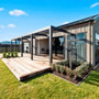 Exterior - with pergola Penny Homes Showhome - Kokomea Park, Taupo